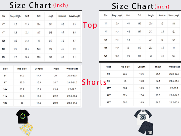 Funny graphic tees summer t-shirt and shorts for boys 2 piece outfits set going out top