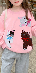 NUBEEHOHO Girls Sweatshirt