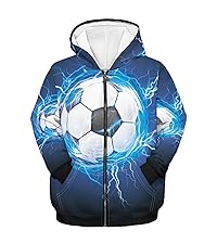 soccer hoodies for boys & girls