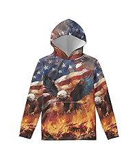 boys american flag hoodies