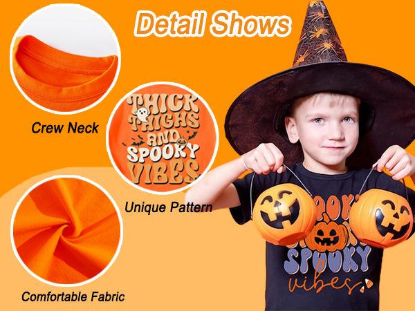 halloween tshirts for boys girls 