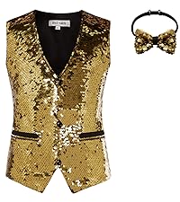 boys sequin vest