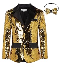 Boys sequined suit jacket