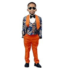 orange suit for boys