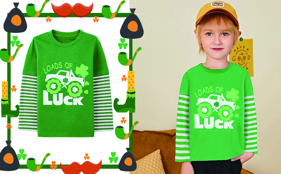 Kids St.Patrick''s Day Shirt