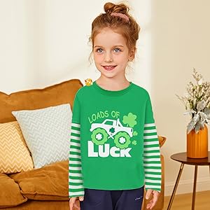 boys clover shirt