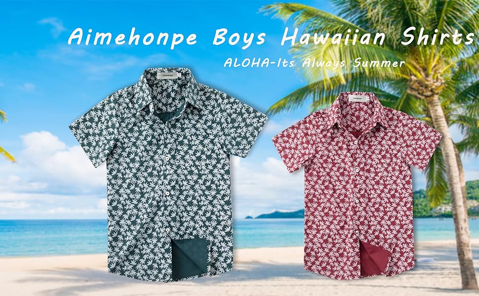 boys hawaiian shirt