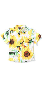 boys sunflower shirt