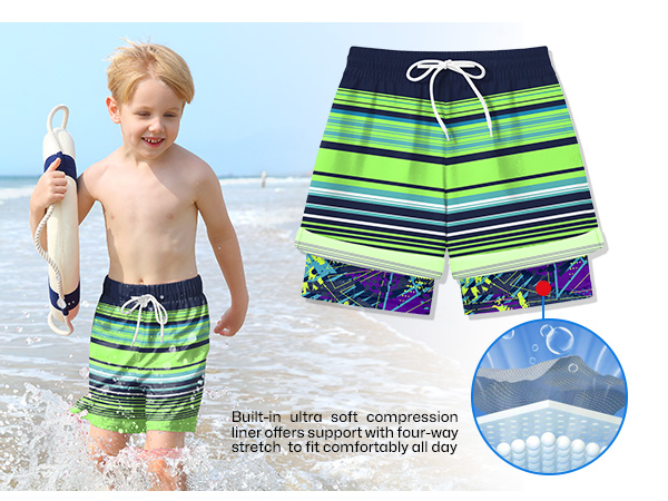 kid swim trunks