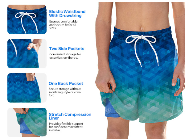 kid swim trunks