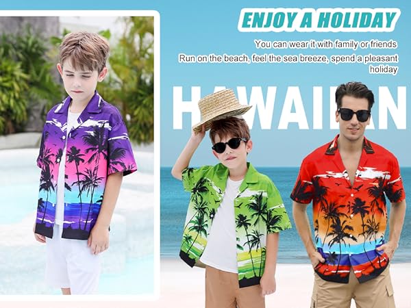 SUMMER CASUAL SHORT SLEEVE HAWAIIAN SHIRT