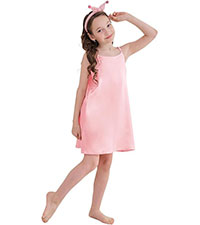 girls silk dress