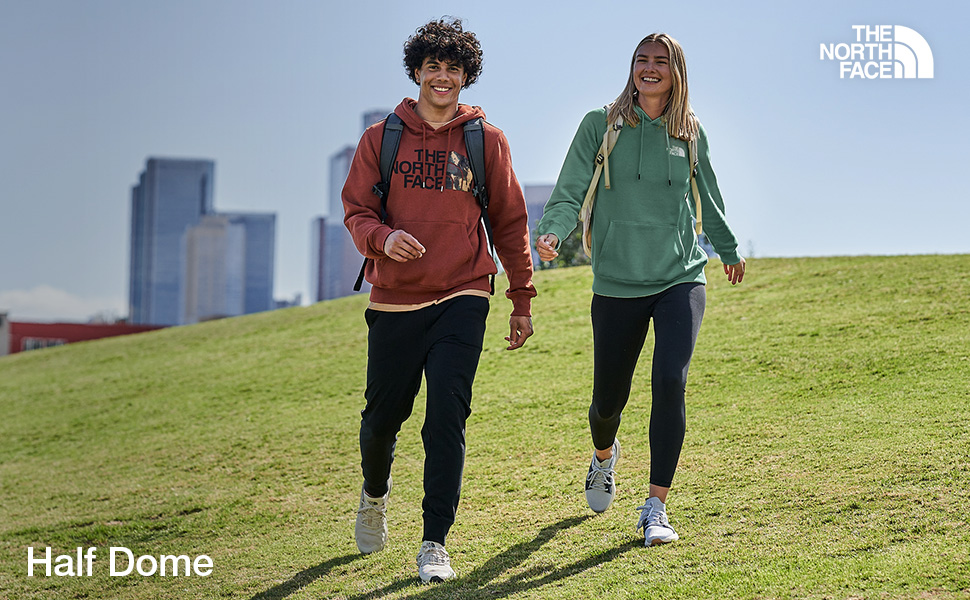 The Half Dome Collection from The North Face offers classic loungewear styles.