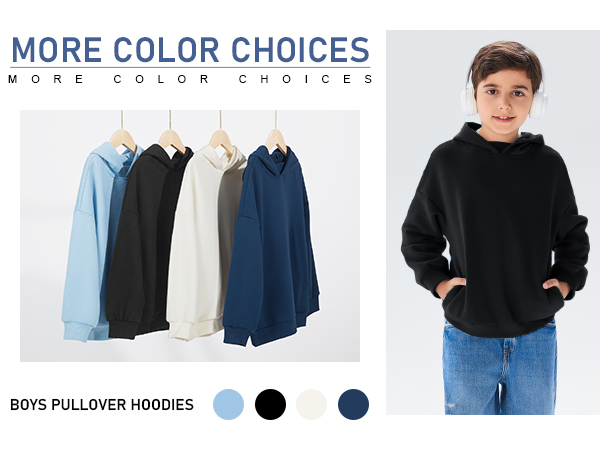 Boys Hooded Sweatshirts