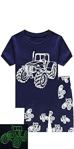 tractor pajamas