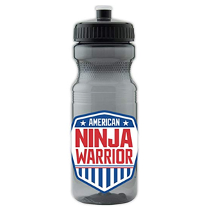 American Ninja Warrior Plastic Water Bottle