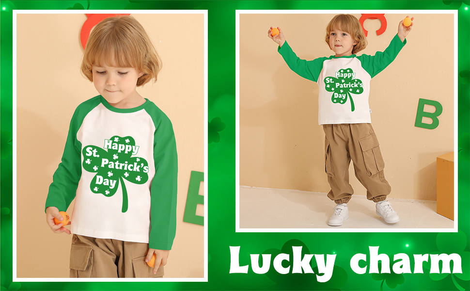 st patricks day tshirt boy