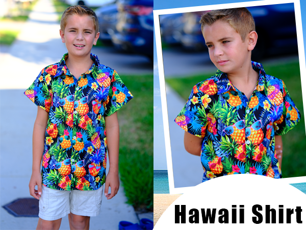 boys pineapple shirt