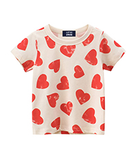 Short Sleeve Heart Tee