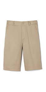 khaki shorts uniform boys