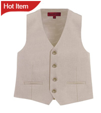 Gioberti Boy''s 4 Button Formal Suit Vest