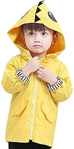 Adorable Toddler Kids Baby Boy Girl Duck Raincoat