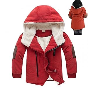 Boy''s Puffer Jacket Warm Winter Coat