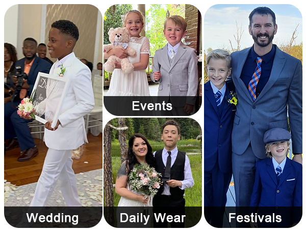 kids suits are very suitable for wedding parties church activities and many other occasions