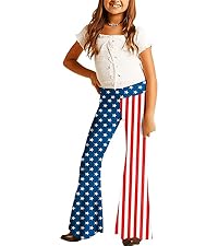 Girls Patriotic Pants