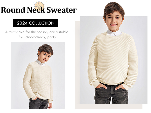 round neck sweater