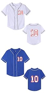 Boy 10th Birthday Shirt Baseball 10 Year Old Toddler Kids Shirts Birthday Clothes