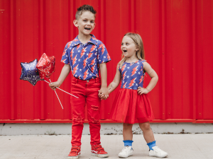 4th of july dress and shirt for boys