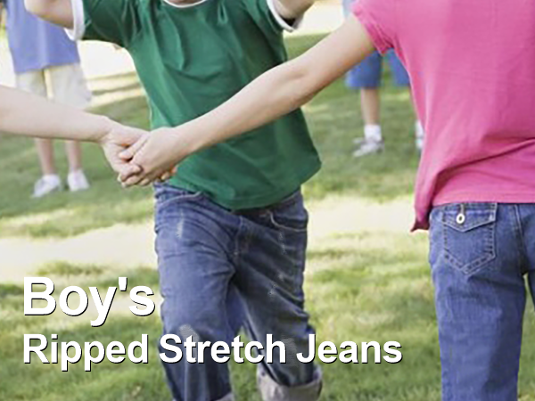 boys ripped jeans