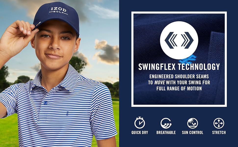 IZOD Swingflex Technology