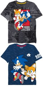 Boys Sonic Short Sleeve T-Shirt