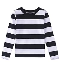 Spring&amp;amp;amp;amp;amp;Gege Boys&amp;amp;amp;amp;#39; Long Sleeve Striped Crew Neck T-Shirt