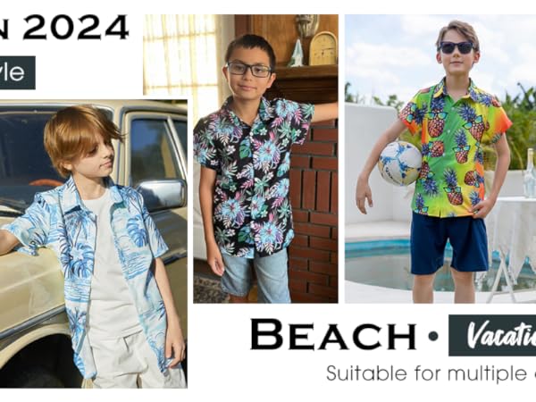 Hawaiian Shirt for Boys