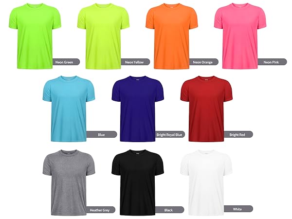 Boys Neon Shirts