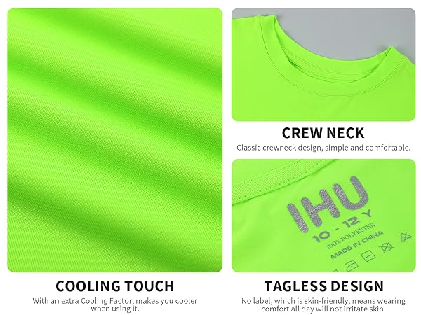 Boys Neon Shirts