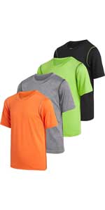 Black Bear Boys’ Athletic T-Shirt – 4 Pack