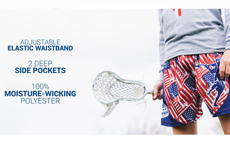 lacrosse shorts key features