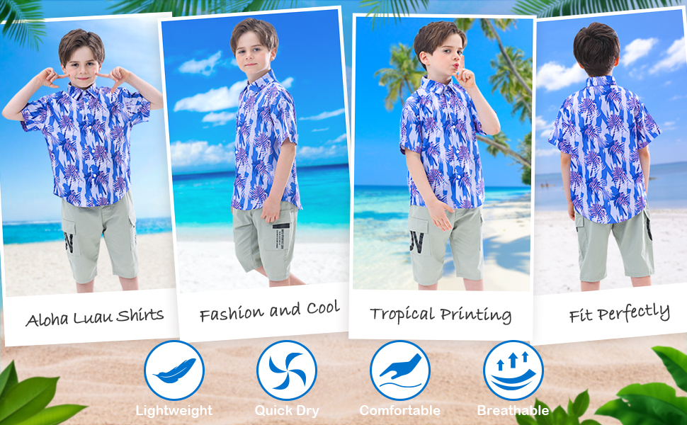 Hawaiian Shirts for Boys