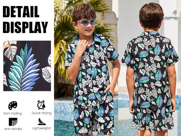 boys hawaiian outfits