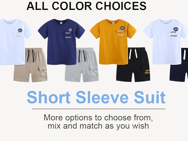 Boys Short Set