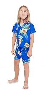 Hawaii Hangover Boy''s Hawaiian Cabana Seta Matching Sets