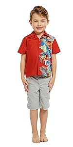 Hawaii Hangover Boy''s Hawaiian Cabana Seta Matching Sets