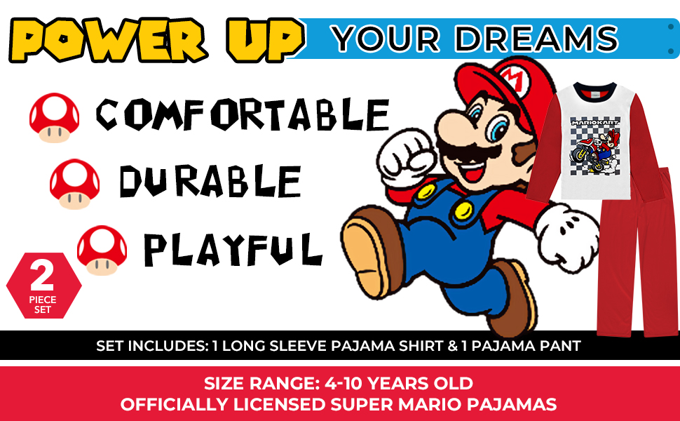 power up your dreams comfortable, durable, playful