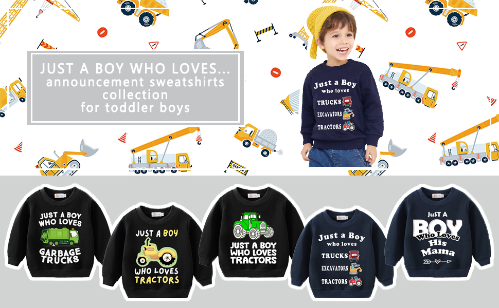 just a boy who love truck excavators tractor shirts for boys,toddler boy shirts,