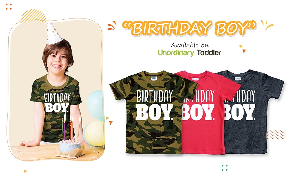 Product Specific Banner - Birthday Boy with Olive Rib