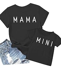 Mama and Mini Shirt Mommy and Me Shirts Mom and Baby Matching Outfits